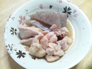 子供もよく食べる♪塩麹漬け鶏肉とコンニャクの煮物 レシピ・作り方 by おおら|楽天レシピ